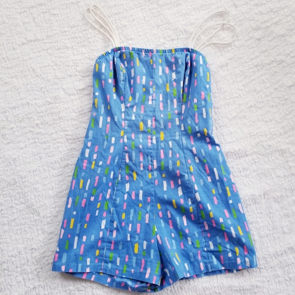 Retro Romper One-Piece Swimsuit by SUNBIRD - Picture 2 of 10